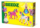 SES-Creative- Beedz Perline da Stirare Unicorni e Principesse, Multicolore, 6216