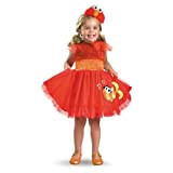 Sesame Street Frilly Elmo Dress Costume w/Headband Baby 3T-4T