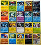 SET Brillanti - 20 Carte Pokemon Originali Olografiche Luccicanti, MIX in lingua Italiana,Inglese,Giapponese - Zero Doppie in abda Sleeves (Bustine) ...