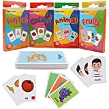 Set Carte Flash Bambini per Bambini per l'apprendimento precoce schede Flash Bambini età 2-4 Biglietti Bambini Bambini 1 2 3 ...
