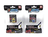 Set di 2 mini figurine Transformers più piccoli del mondo - Optimus Prime - Bumblebee