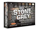 Set di colori acrilici Lifecolor CS40 Stone Grey