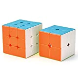 Set di Cubo Magico, TOYESS Magic Cube 2x2 + Speed Cube 3x3 Originale, Set Puzzle Giocattolo per Regali di Natale ...