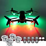 Set Luci Stroboscopiche LED, 4 PCS Luce Stroboscopica Drone Luce Notturna Flash Drone per DJI Mini 3 Pro/Mavic 3/Mini SE/Air ...