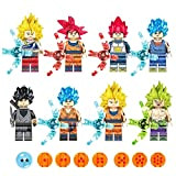 Set Mini Figure Collezione Serie Anime -Serie Dragon Ball Blocchi Costruzione Con Armi Minifigure D'azione Regali Per Bambini Giocattoli Compleanno ...