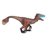 Shanrya Utahraptor, modelli animali di dinosauri dipinti a mano non tossici per giocare per la raccolta per la decorazione(Rapaci dello ...