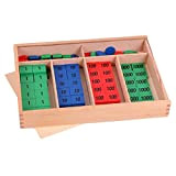 sharprepublic Colorato Gioco di Francobolli Montessori Gioco Math Learning Toy Kids Early Educational Toys
