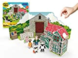 Shaun The Sheep Mossy Bottom Pop-out Playset. Include Farmers House, personaggi