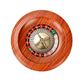 Shenrongtong Big Roulette Casino, Gioco con Ruote della Roulette in Legno da 12 Pollici, Giochi da Tavolo per Il Tempo ...