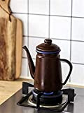 ShiSyan Insiemi di tè Tea Pots smaltato bollitore tè bollitori Pentole Domestica Smalto pentola con Coperchio Manuale della Famiglia di ...