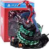 SHOP YJX PS4 Spider-Man Collectors Edition Spiderman Figura azione PVC Statua da collezione Modello Giocattolo (Colore: Con scatola al dettaglio)