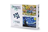 Showpiece Puzzles 2 x 1000 pezzi Collezione (Van Gogh), Colore Vario, 78623