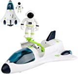 SHUTTLE giocattolo Razzo Esplorazione Spaziale Modello di Aviazione con Astronauta Luci e Suoni Space Toys Navicella Spazio 31 x 21 ...