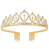 Sibba Tiaras Corona Principessa di Cristallo con Strass Corona da Sposa per Ragazze Regina Accessori per Capelli Donne Regali di ...