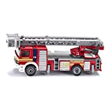 siku 1841, Camion dei pompieri con scala girevole, 1:87, Metallo/Plastica, Rosso, Scala mobile