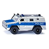 siku 2304, Auto della Polizia Rheinmetall MAN Survivor R, 1:50, Metallo/Plastica, Blu/Argento, Portiere apribili