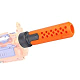 Silenziatore Adattatore Front Tube, Decorazione Prolunga Canna Tube, Universale Kit di aggiornamento Pistola Giocattolo in plastica, per modificare di aggiornamento ...