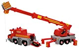 Simba 109252517 - Pompiere Sam giocattolo gru (50 cm) – 2 in 1 veicolo di salvataggio (auto e gru) per ...