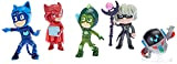 Simba 109402364 - Set di action figure PJ Masks con super pigiamini e cattivi, 5 personaggi, 8 cm, per bambini ...