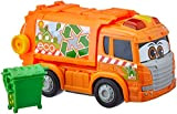Simba- Dickie Toys 203814015 – Happy Garbage Truck, Camion della Spazzatura motorizzata con Luce, Suono e Ruota Libera, 25 cm ...