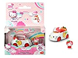 Simba- Hello Kitty-Auto Mela, Colore Bianco, 7/253241000