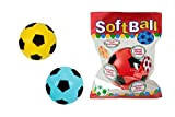 Simba Noris A596- Pallone da softball, da calcio e da gioco, colori assortiti