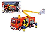Simba - Sam Il Pompiere Camion Deluxe Jupiter, 109251085038, + 3 Anni, Inclusi 2 Personaggi