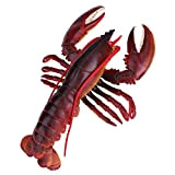 Simulazione di aragosta, aragosta in plastica resistente, sicura(Dark-Australian Lobster, 23cm)