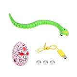 Simulazione giocattolo RC RC Snake Telecomando a raggi infrarossi Fake Snake Trucco per animali per bambini