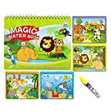 Sipobuy Magic Water Drawing Book Libro da colorare Acqua Doodle con Magic Pen Painting Board per Bambini Istruzione Drawing Toy ...