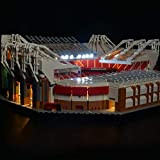 SIROD Kit di Illuminazione a LED Kyglaring per Lego 10272 Old Trafford Manchester United con mattoncini per Blocchi di Luce ...
