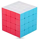 SISYS 4x4x4 Cubo Magico Speed Cube, 4x4 Magic Puzzle Cube 4 by 4 Speedcubing 3D Puzzle Senza Adesivo Giocattoli Educativo ...