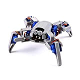 SKLLA WiFi Fai da Te STEM Bionic Crawling Robot Esp8266 nodemcu,arduino Kit Robot Autostabilizzante Kit Robot Ragno Quadrupede Bionico per ...