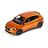 Skoda 6VA099300A2Z Fabia A07 - Modellino Auto in Miniatura, Scala 1:43, Colore: Arancione