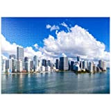 Skyline Di South Miami, Miami, Florida, USA - Premium 1000 Pezzi Puzzle - MyPuzzle Collezione speciale di Puzzle Galaxy