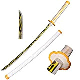 Skyward Blade Spada di Anime Cosplay in Legno, Agatsuma Zenitsu Samurai Spada, Giocattoli per Bambini, Fan degli Anime, The Special ...