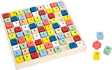 small foot 11164 Sudoku colorato "Educare" in legno, con 81 cubi numerici dai colori vivaci per stupore, a partire da ...