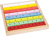 small foot 11166 Calcolo frazionario "Educare" del legno, con pietre aritmetiche di diverse dimensioni per la chiarificazione, a partire da ...