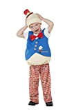 SMIFFYS 71002T1 Costume da Humpty Dumpty per bambini, unisex, blu, età 1-2 anni