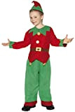 SMIFFYS Costume da elfo, Verde, con tunica, pantaloni e cappello