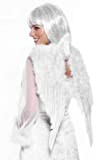 SMIFFYS Smiffy's Ali da angelo, bianche, con piume 50cmx60cm / 20inx24in Donna, 20094