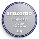 Snazaroo - Colore Per Viso 18ml Grigio Chiaro