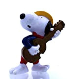 Snoopy Peanuts - Statuetta in PVC con chitarra e cappello