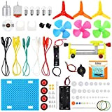 Sntieecr Kit di Apprendimento del Circuito Elettrico, Modello di Auto Assemblare Kit di Educazione Scientifica Fisica per Bambini Fai da ...