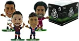 SoccerStarz - Set di 4 statuine dei giocatori migliori del mondo serie 2020 (4 in confezione blister della squadra di ...