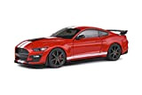 SOLIDO Ford Mustang Shelby GT500 2020-Modellino Auto in Scala 1:18, Colore: Rosso, 421186000