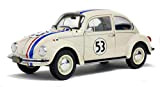 Solido, S1800505, modellino VW Maggiolino 1303 Racer #53, scala 1:18, modellino auto beige