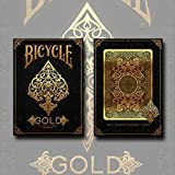 SOLOMAGIA Mazzo di Carte Bicycle Gold Deck by US Playing Cards - Mazzi Bicycle - Carte da Gioco - Giochi ...