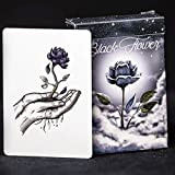 SOLOMAGIA Mazzo di Carte Black Flower Playing Cards by Jack Nobile