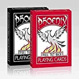 SOLOMAGIA Mazzo di Carte Full Tilt Phoenix Deck Nero - Mazzi di Carte da Gioco - Giochi di Prestigio e ...